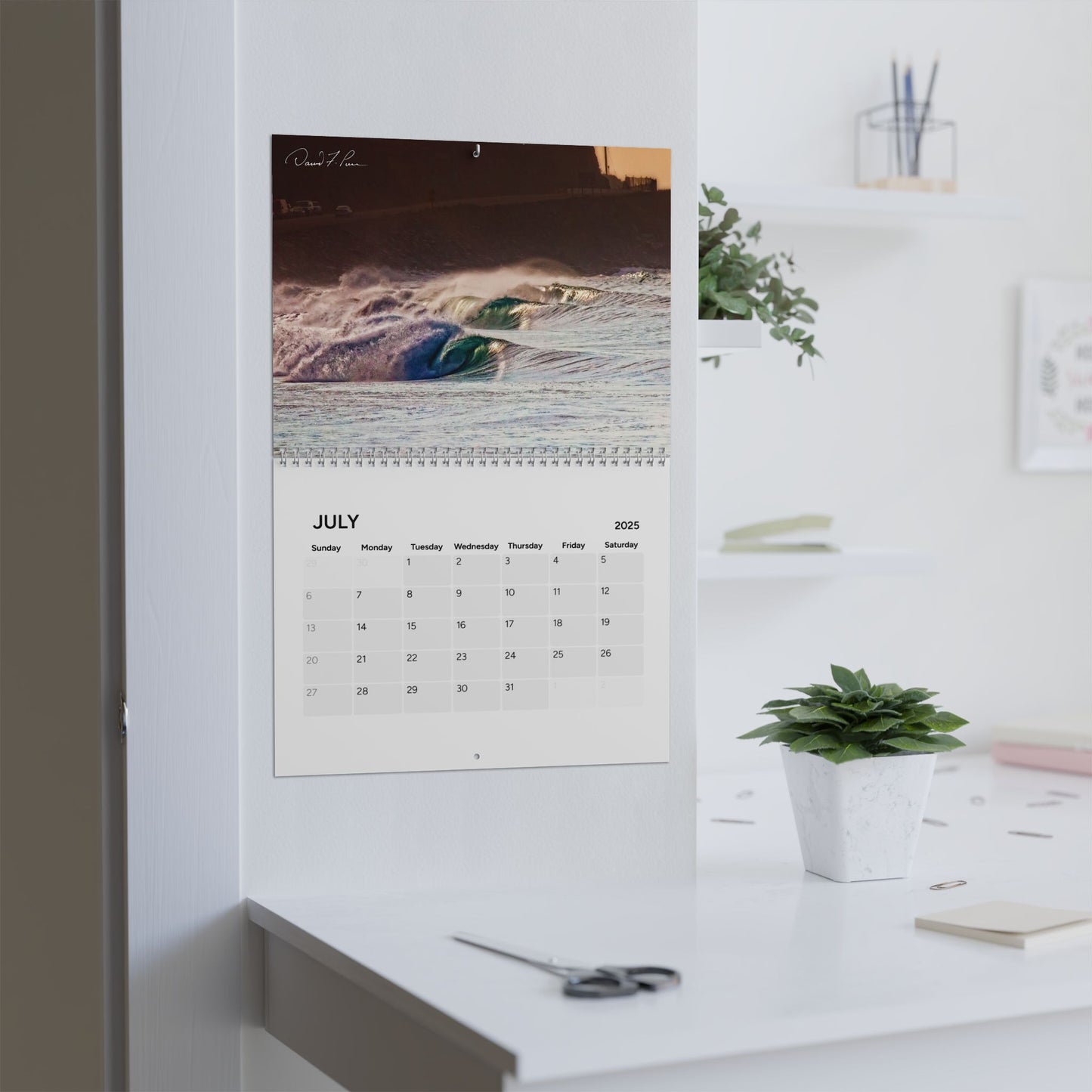 Eternal Waves 2025 Calendar: The Ocean Photography of David Pu'u